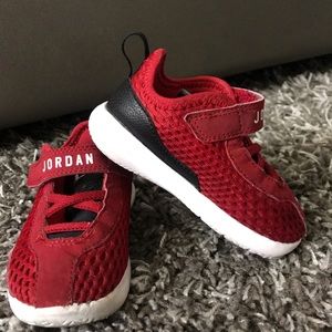 Toddler boy 7C red Nike shoes